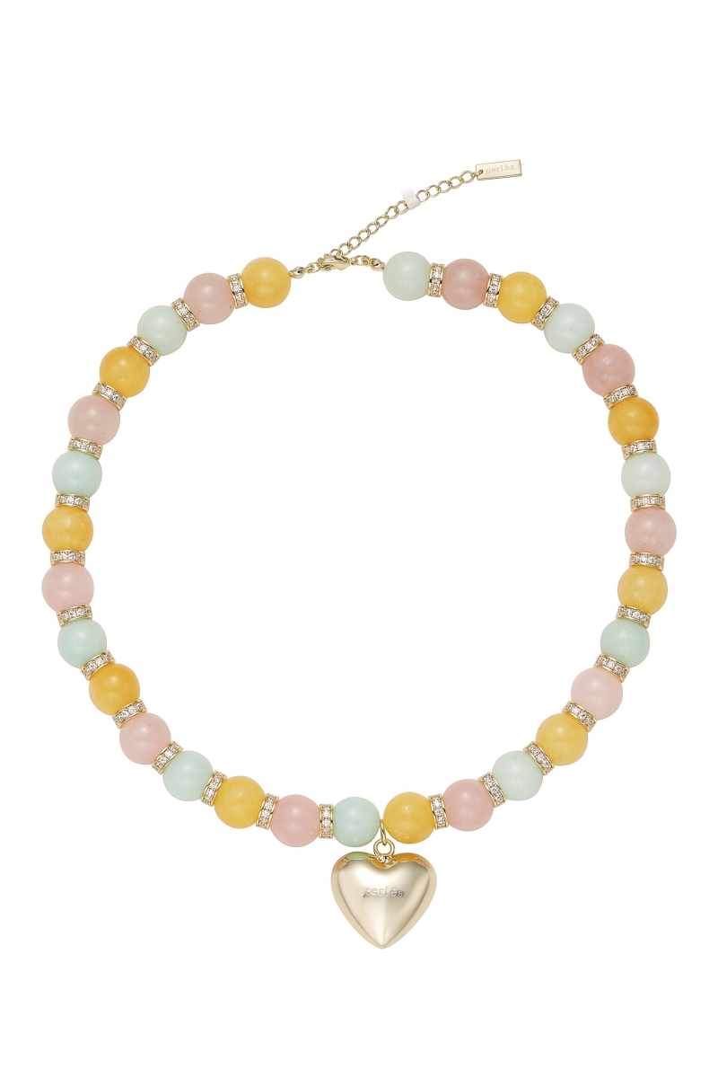 NASZYJNIK SUGAR LOVE PINK