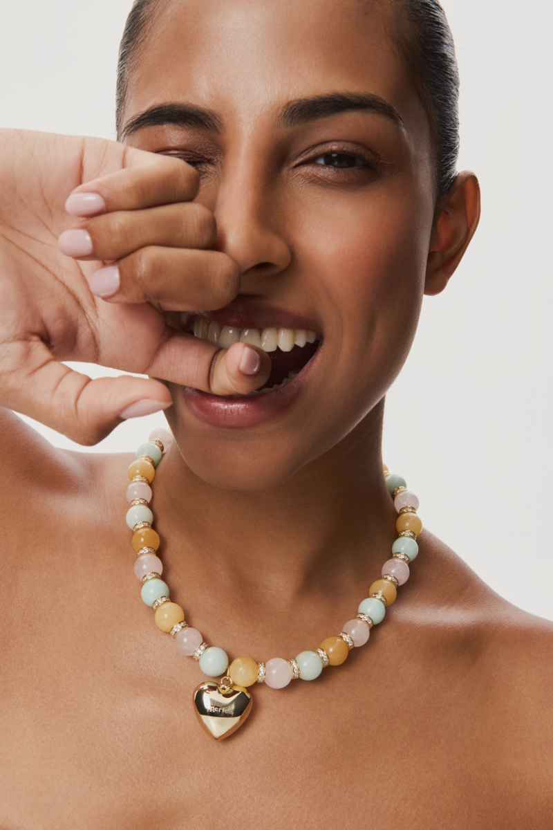 NASZYJNIK SUGAR LOVE PINK