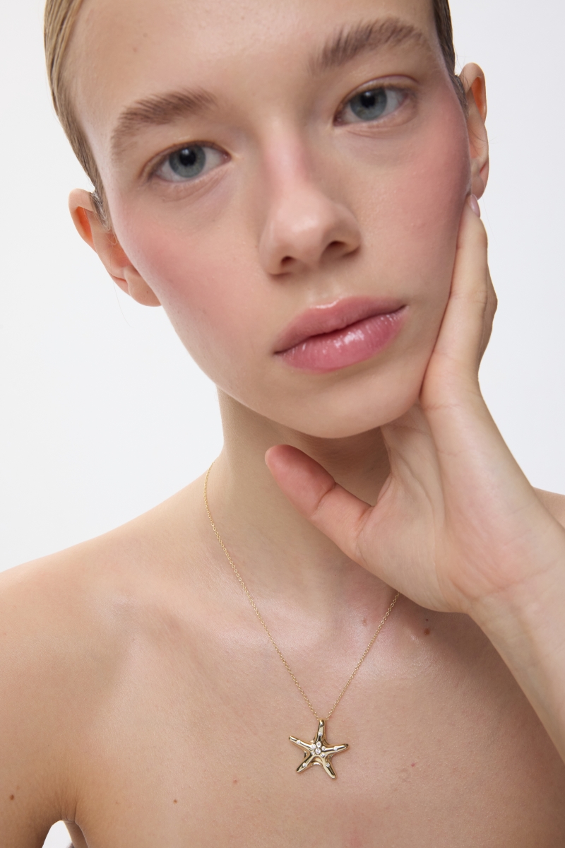 NASZYJNIK OCEAN KISS GOLD