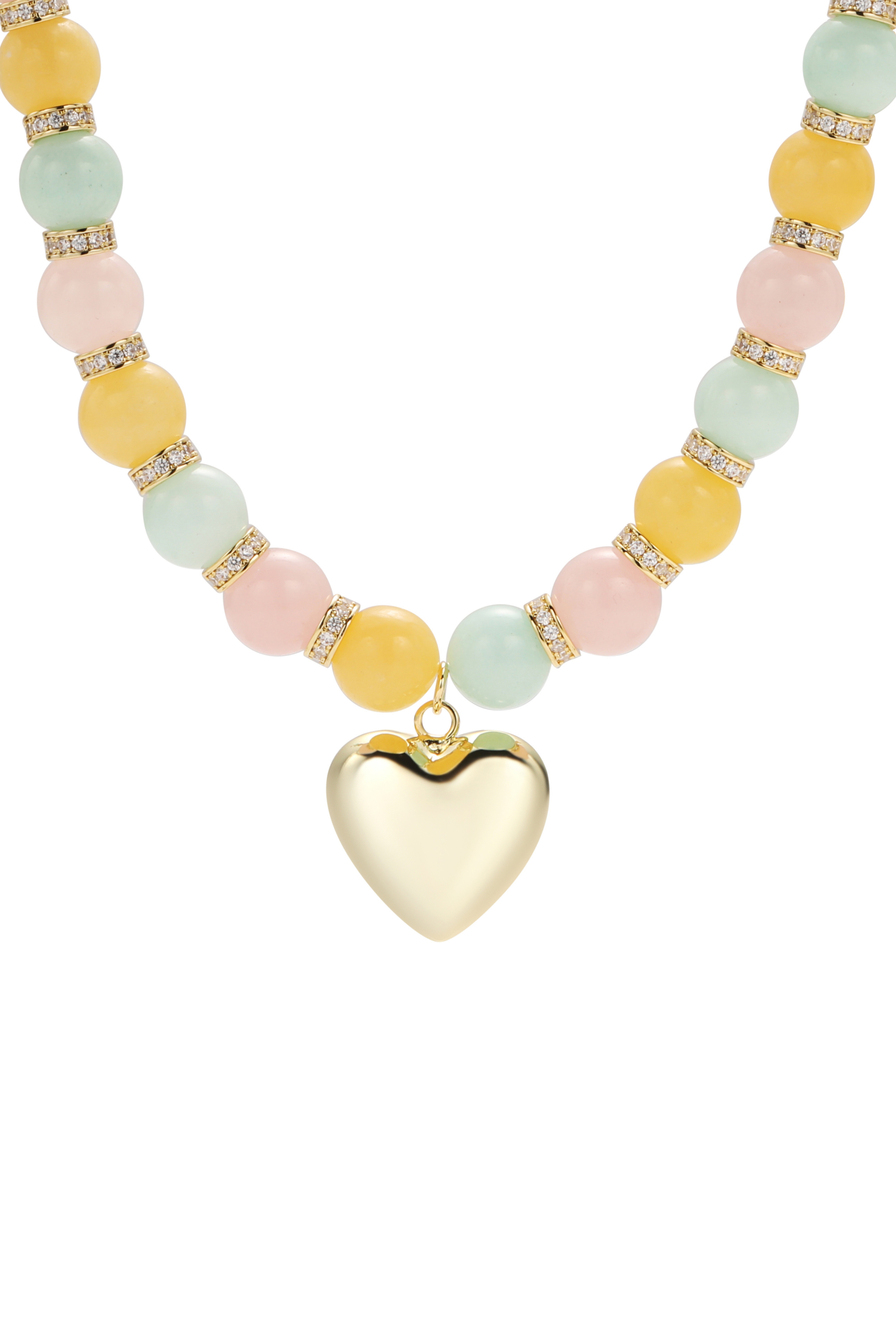 NASZYJNIK SUGAR LOVE PINK